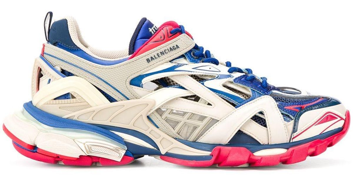 basket balenciaga homme bleu