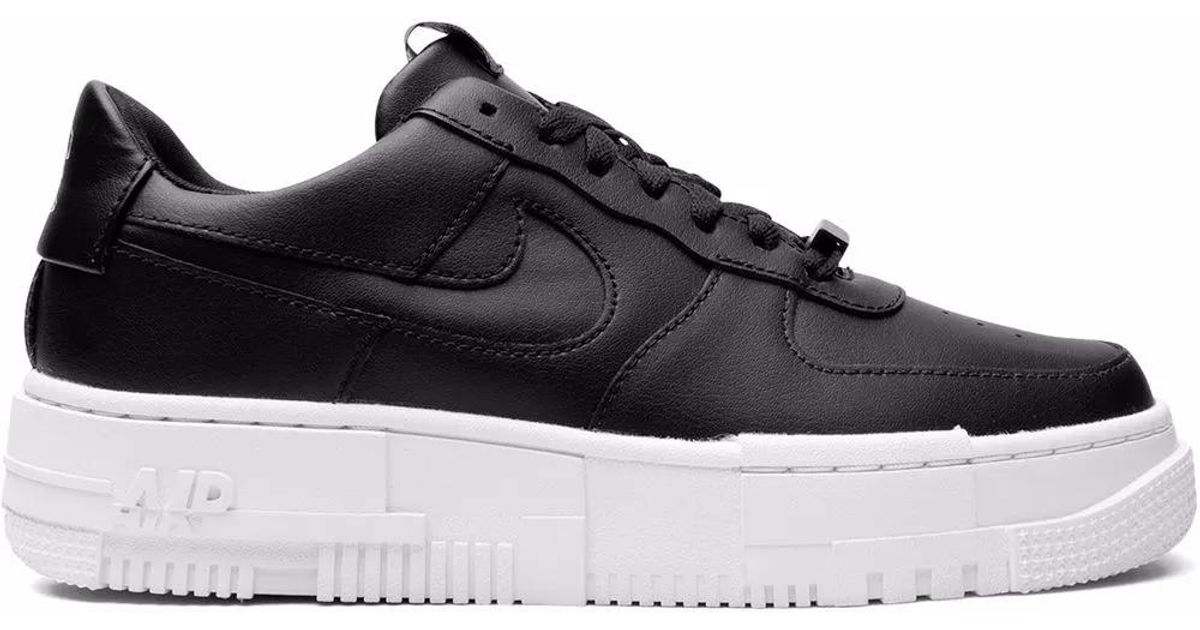 Nike Air Force 1 Pixel Shoe in Black | Lyst