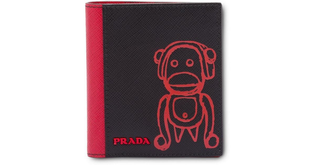 prada monkey wallet