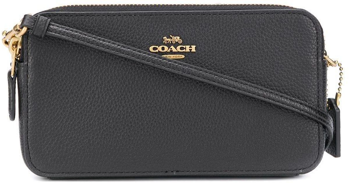 COACH Polisshed Pebble Kira Crossbody Bag in Black Lyst Canada