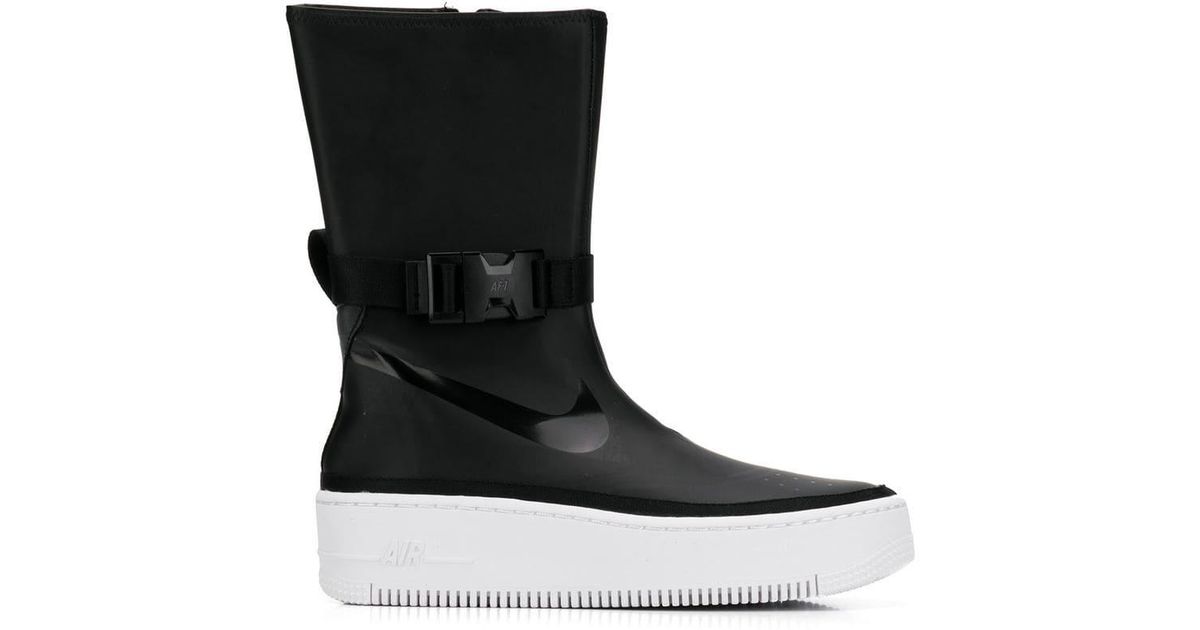 Nike Air Force 1 Sage High Sneakers in Black | Lyst