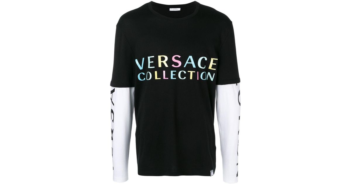 Versace Cotton Girocollo Ml Regolare T 