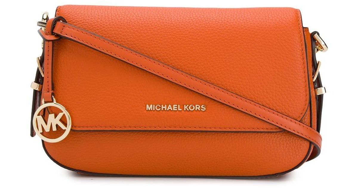 MICHAEL Michael Kors Bedford Legacy Shoulder Bag in Orange ...