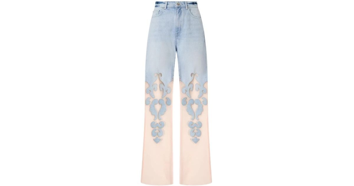 デニム・ジーパン Pinko Jeans White Pinko | Jeans | Pinko Lace Denim | Poshmark