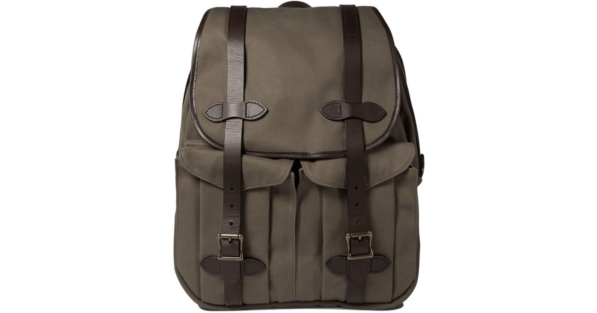 Filson Rugsack Filson Large Backpacks in Gray for Men | Lyst