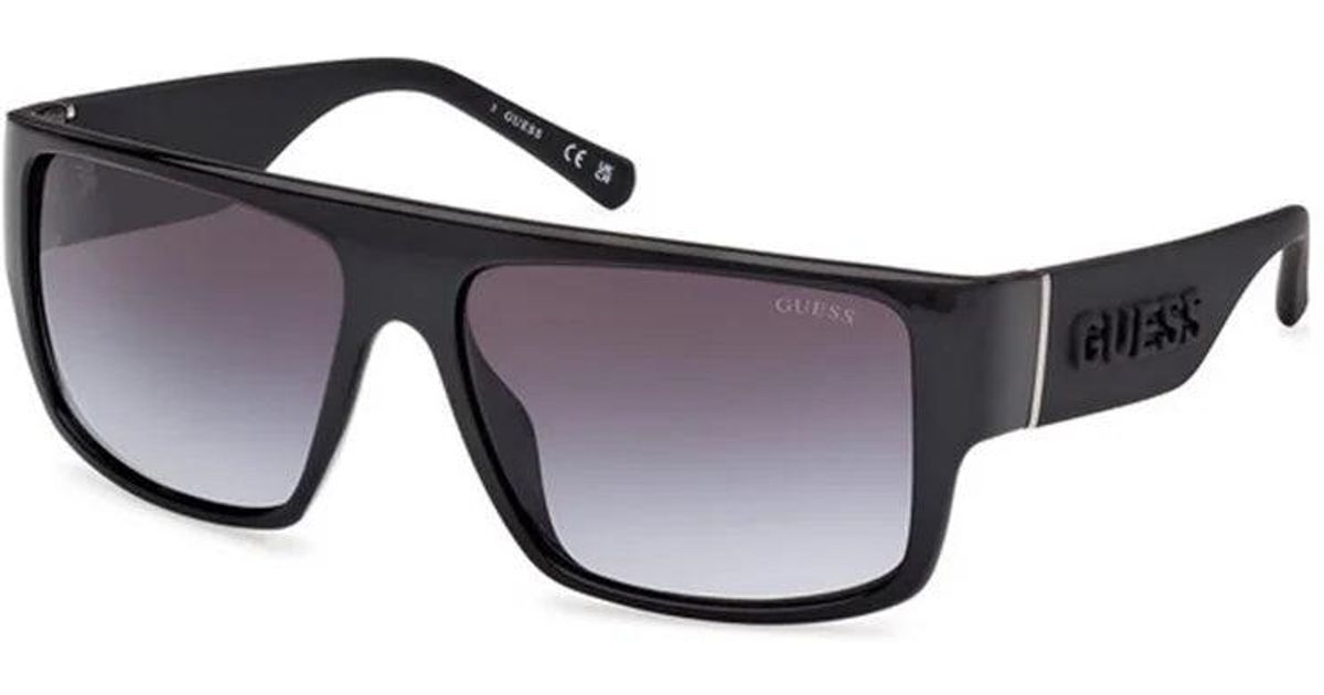 GUESS Occhiali Unisex GU00198-H – Shiny Black, Design Raffinato E Comodo Per Ogni Giorno