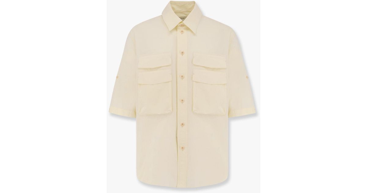 LEMAIRE TO1306LJ1025BR507 関税送料込 ZIPPED BLOUSON TECHNICAL LYOCELL CREAMY WHITE - LEMAIRE