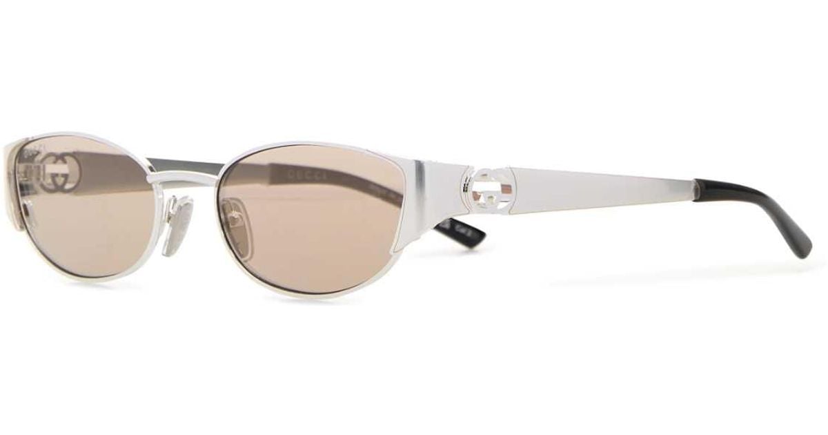 Gucci Gg2197S Sungl in Metallic | Lyst UK