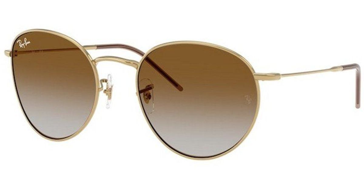 Ray-Ban Round Reverse Rbr0103S 001/Cb in Brown | Lyst