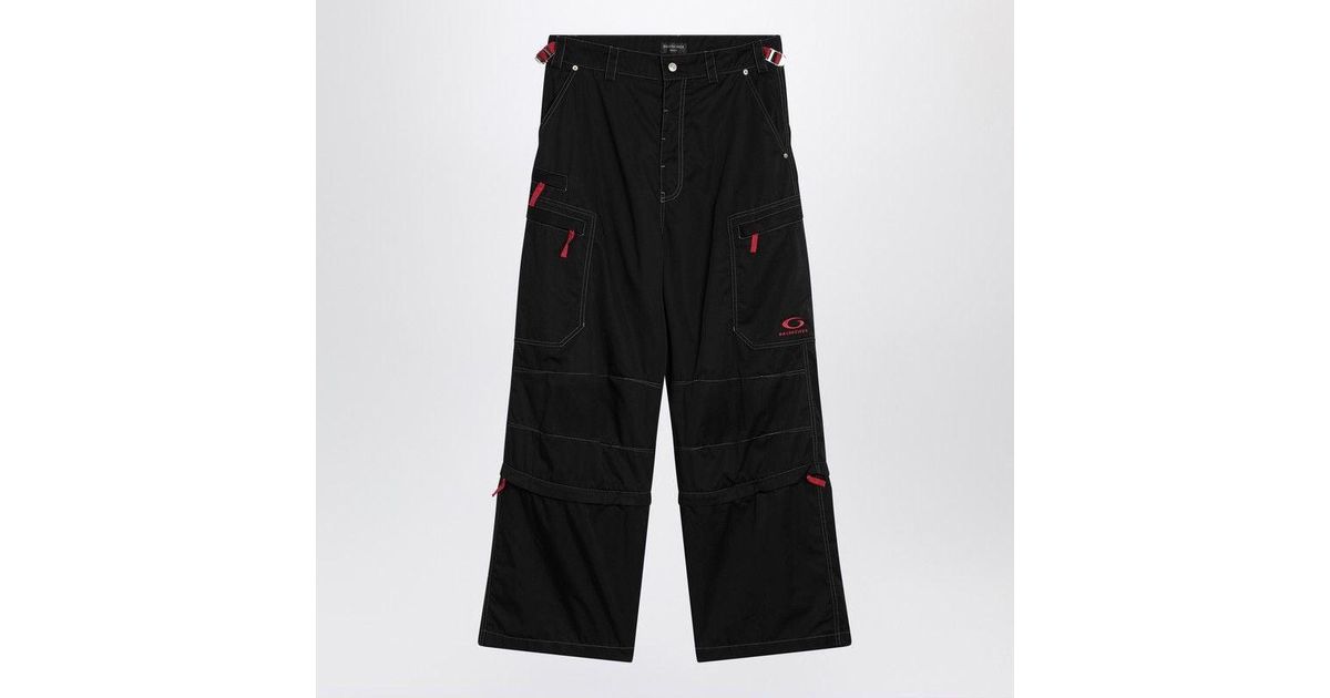 Balenciaga Utility Work Trousers in Black for Men | Lyst