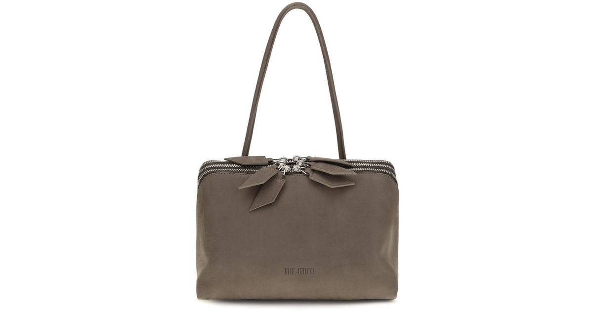 Grey Code Image The Attico L'Altra Di Milano Shoulder Bag in Grey | Lyst UK