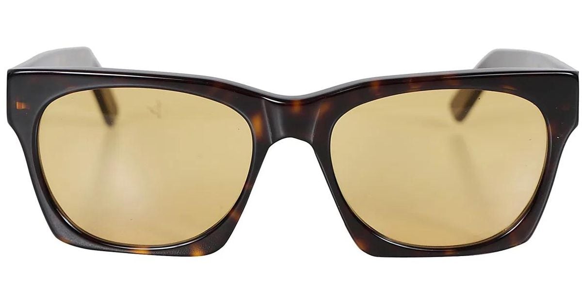 FACE HIDE Multicolour Acetate Sunglasses in Brown | Lyst UK