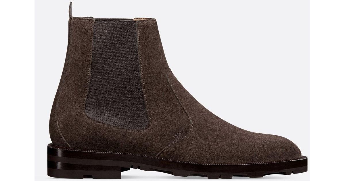 Regency Men's Riding Boot Dior Regency Chelsea Boot in Brown for Men | Lyst UK