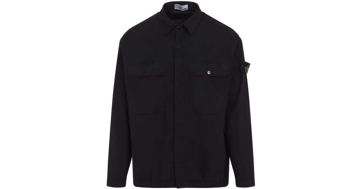 Stone Island - Man - Black - Shirt main image 1