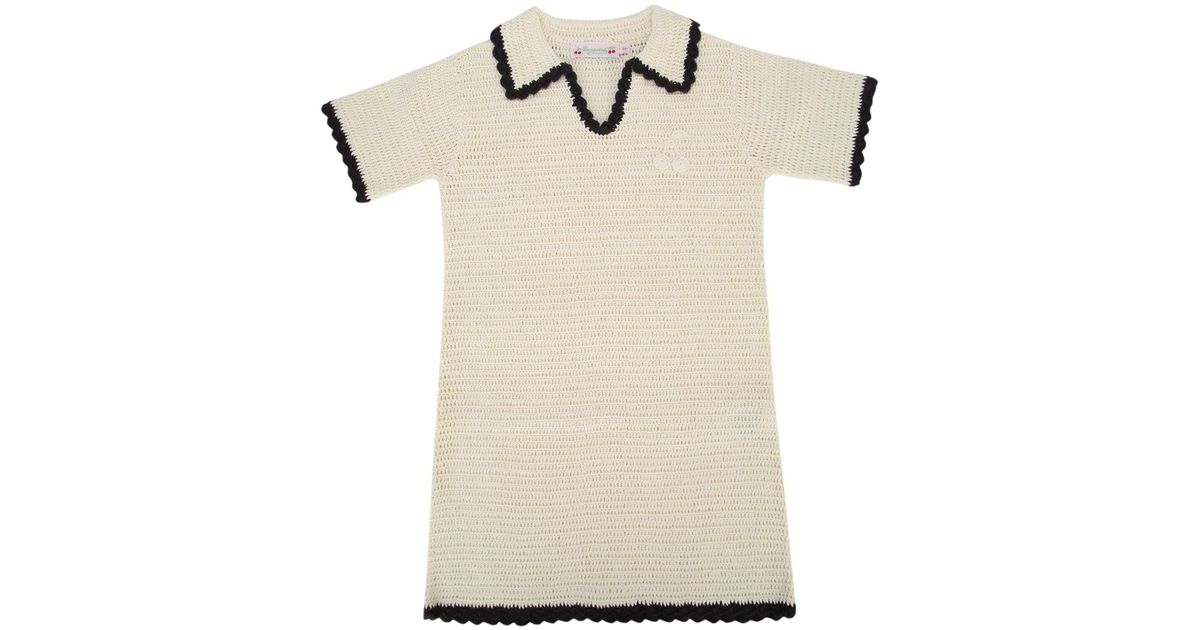 Bonpoint Robe Elanie in White | Lyst