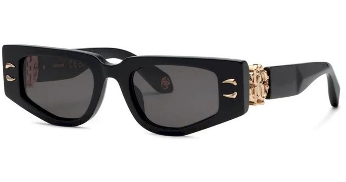 Roberto Cavalli Sunglasses in Black | Lyst