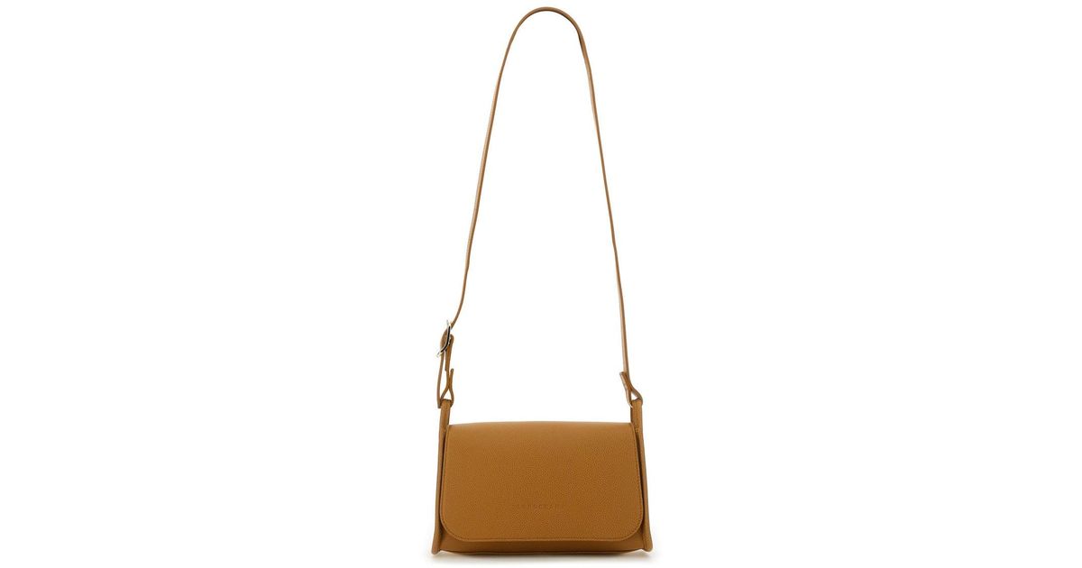 ショルダーバッグ・ポシェット Longchamp Shoulder Bag M Le Foulonne Caramel Coloured Le Foulonné M Crossbody bag Caramel - Leather | Longchamp PL
