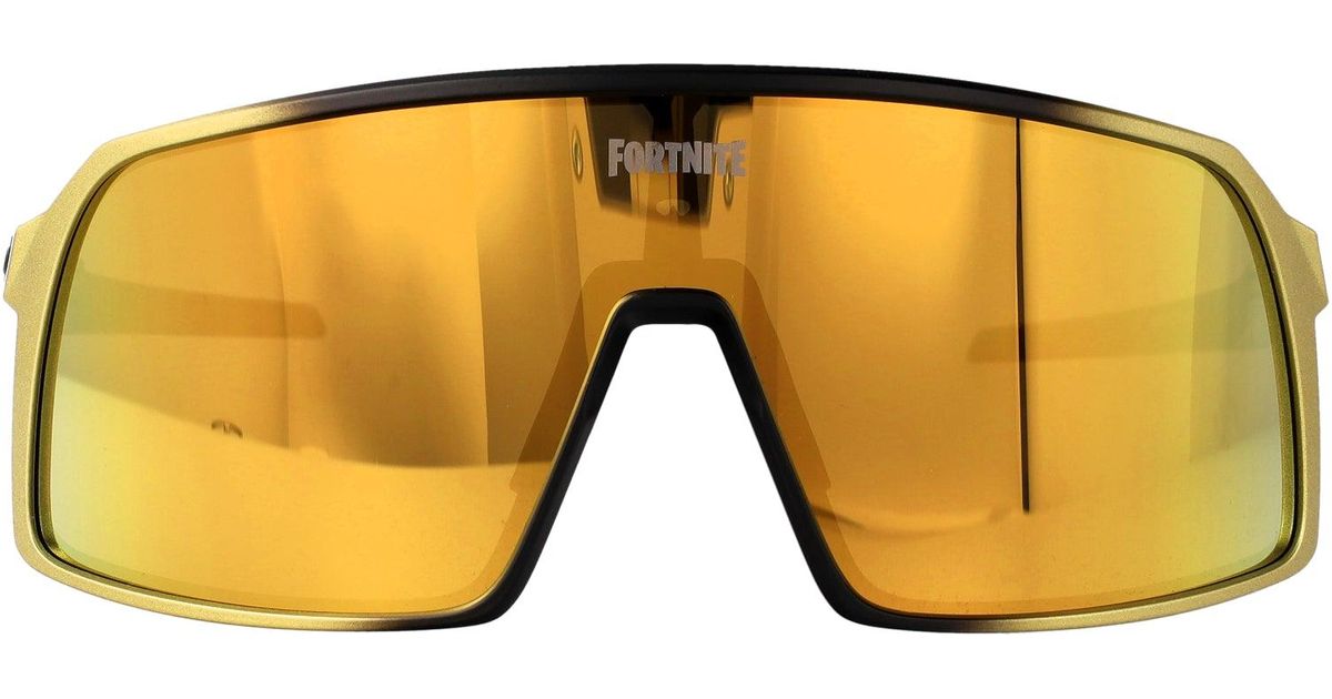 Oakley Fortnite Midas Rubber Sunglasses In Yellow For Men Lyst Oakley Fortnite Midas Rubber Sunglasses 