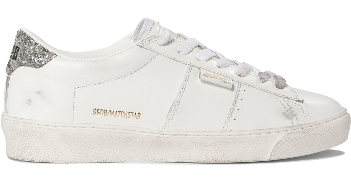 ★Golden ★ Match Star Sneakers Optic White GWF00796F00 Buy Golden Goose Wmns Match Star 'Optic White Silver