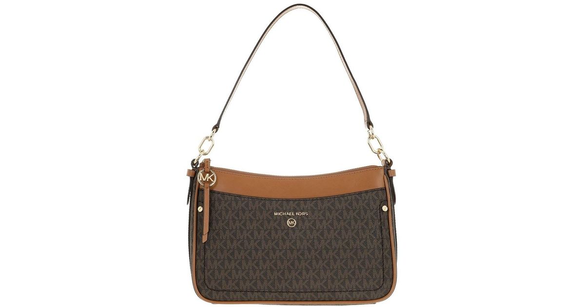 michael kors pochette braun