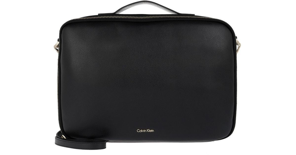 calvin klein frame laptop bag