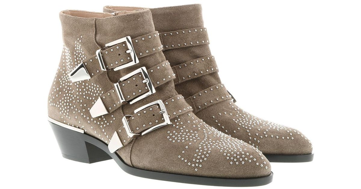 chloe susanna suede