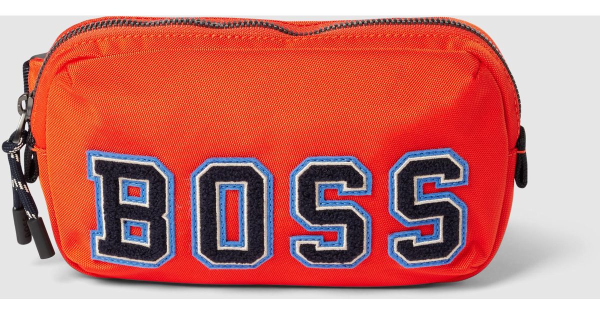 BOSS by HUGO BOSS Bauchtasche mit Label-Patch Modell 'Catch' in Rot für ...