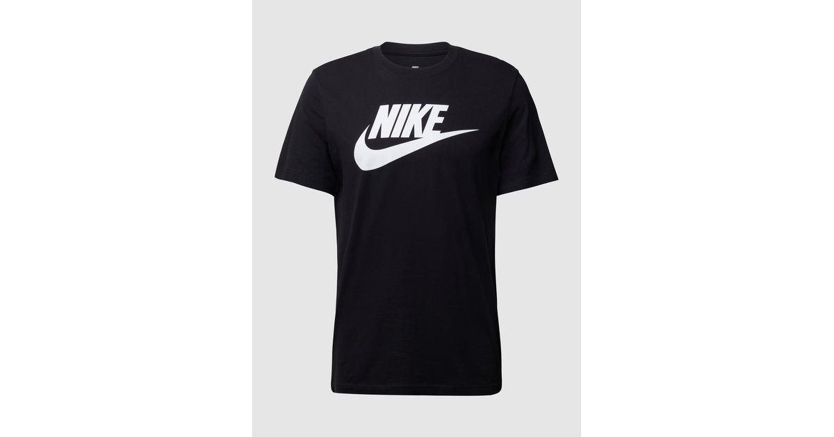 Nike T-Shirt mit Logo-Print in Schwarz für Herren | Lyst AT