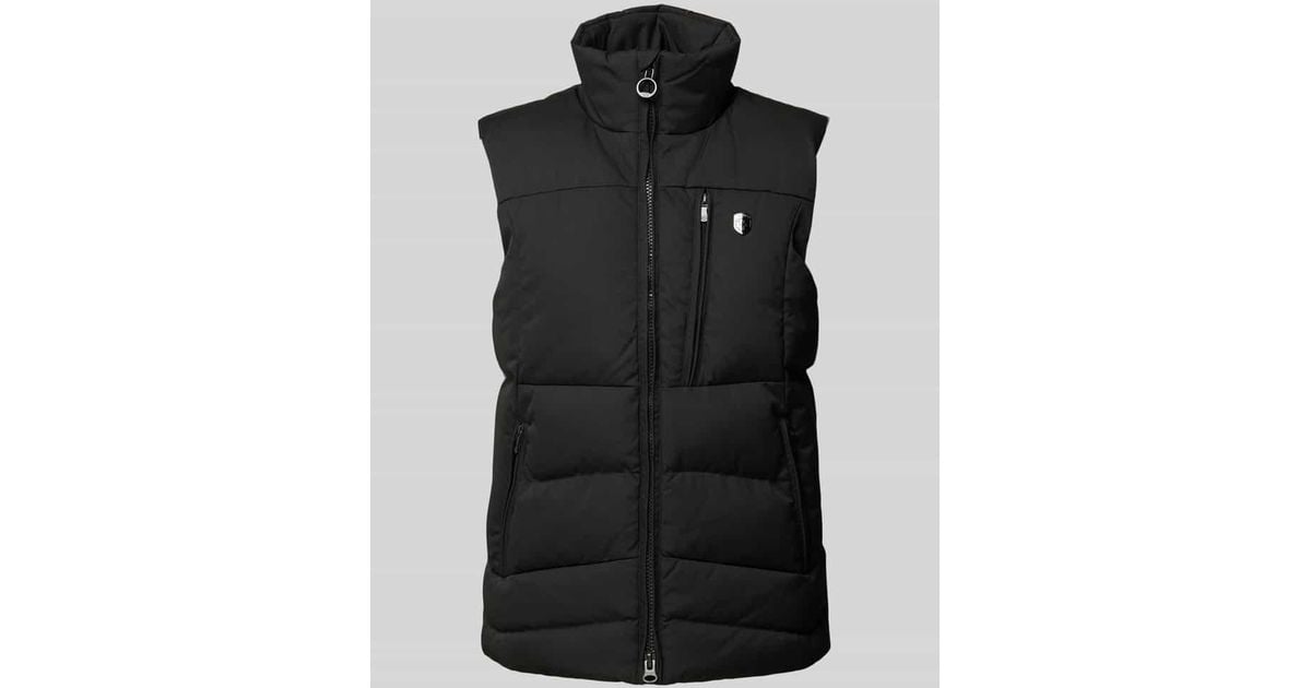 Wellensteyn Regular Fit Steppweste Mit Label-Applikation Modell