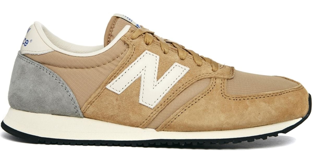 Imperio galope cambiar New Balance Camel 420 Trainers in Natural - Lyst