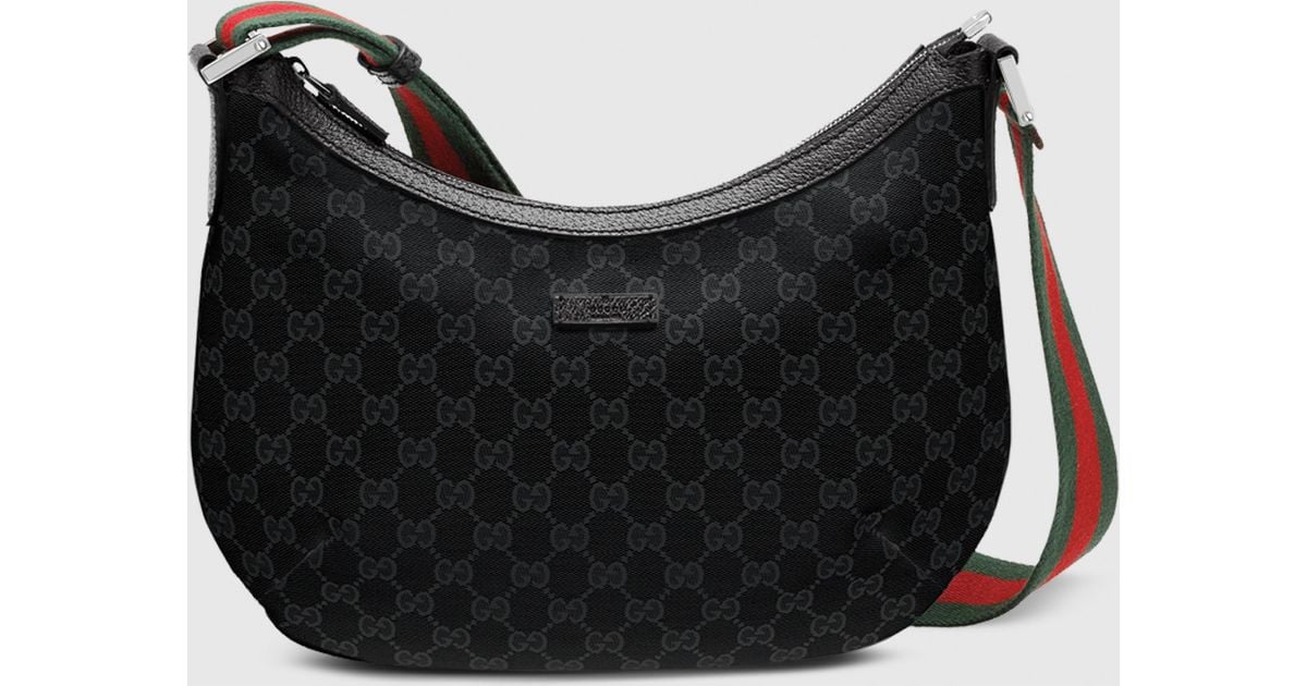 gucci gg canvas messenger bag shoulder crossbody