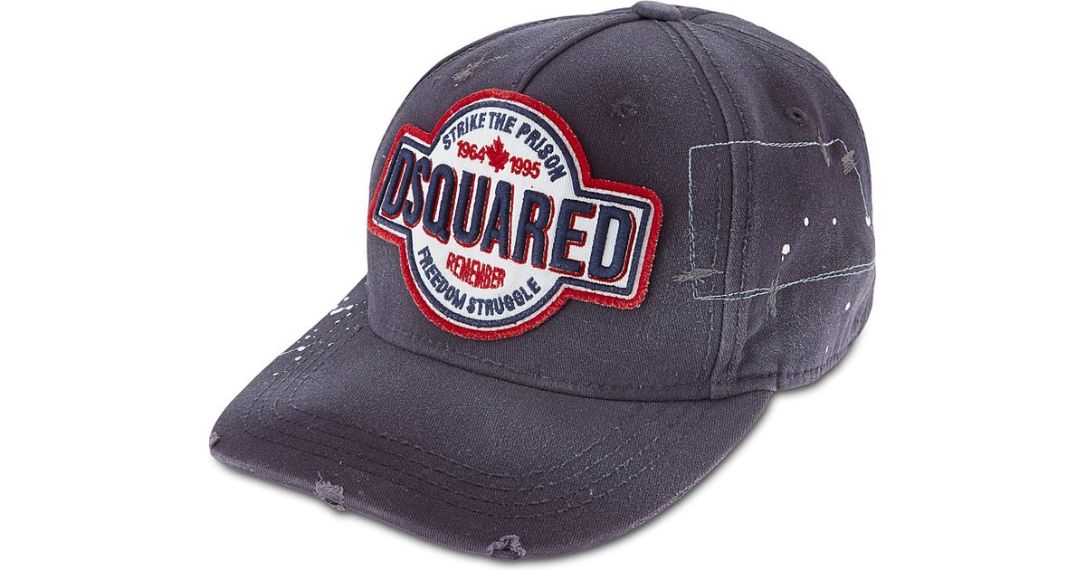DSquared² Navy Distressed Strike The 