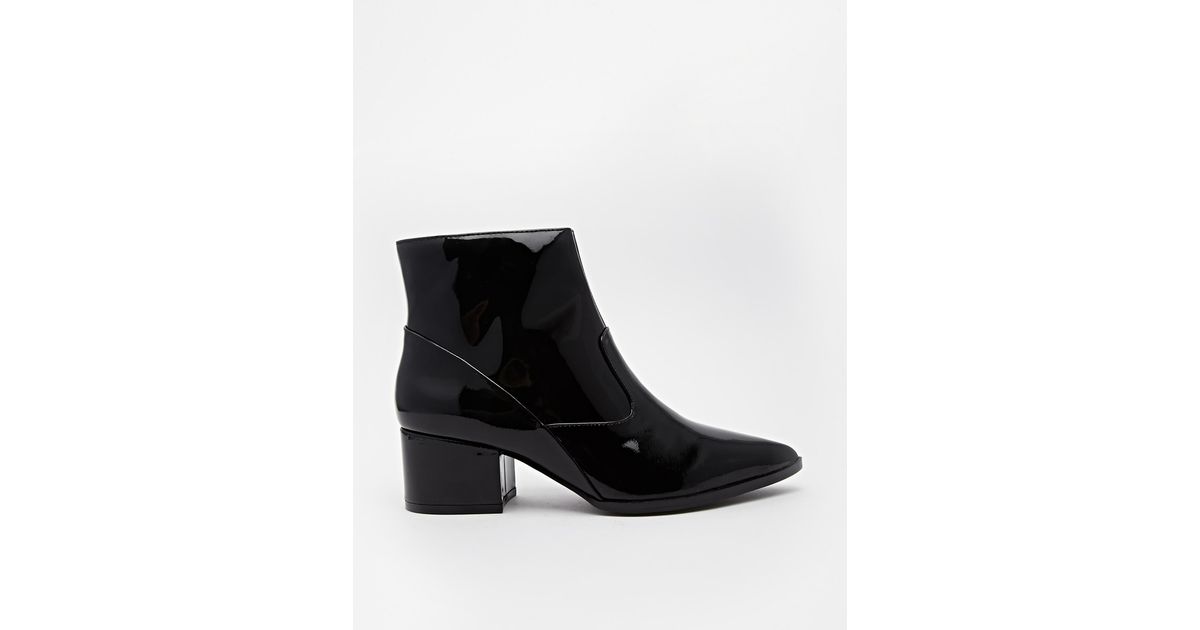 ALDO Aleweil Patent Ankle Boots in 