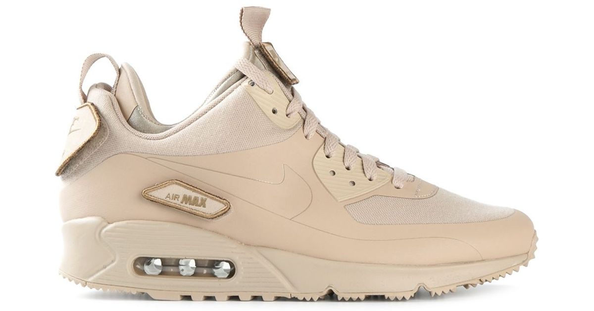 Nike 'Air Max 90' Trainers in Natural 