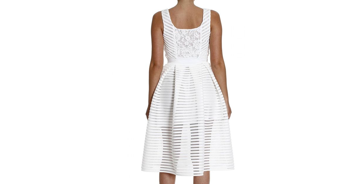 pinko white dress