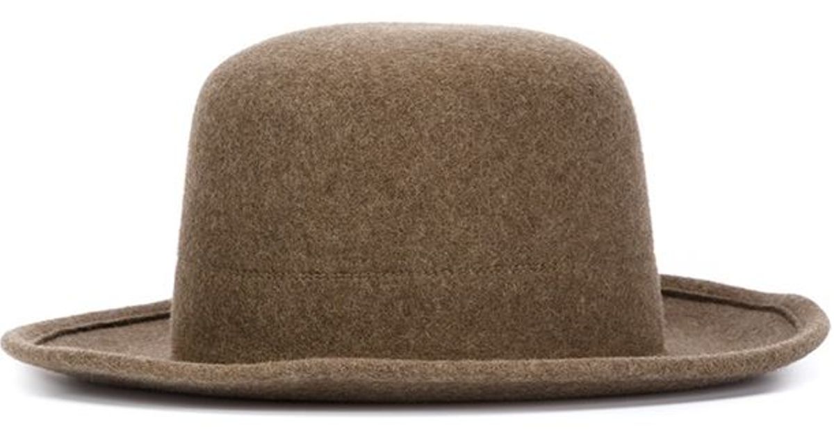 Lyst Scha Wide Brim Bowler Hat in Brown for Men