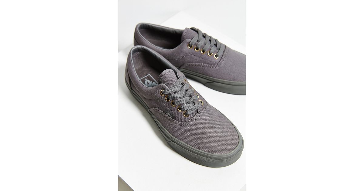 Vans Era Gold Mono Sneaker in Gray | Lyst