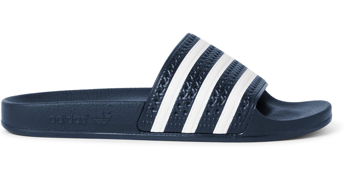 adidas adilette textured rubber slides