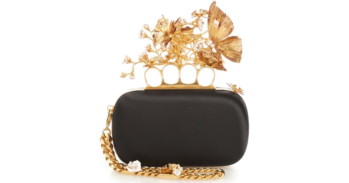 alexander mcqueen knuckle bag