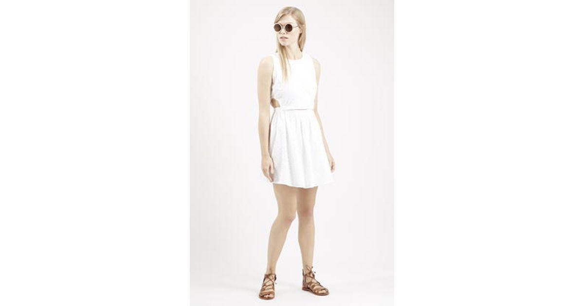 petite white sundress