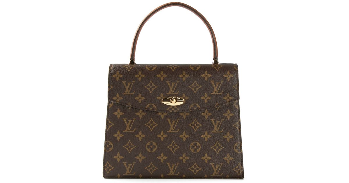 Louis Vuitton Monogram Malesherbes Handle Bag - Brown Handle Bags, Handbags  - LOU565907