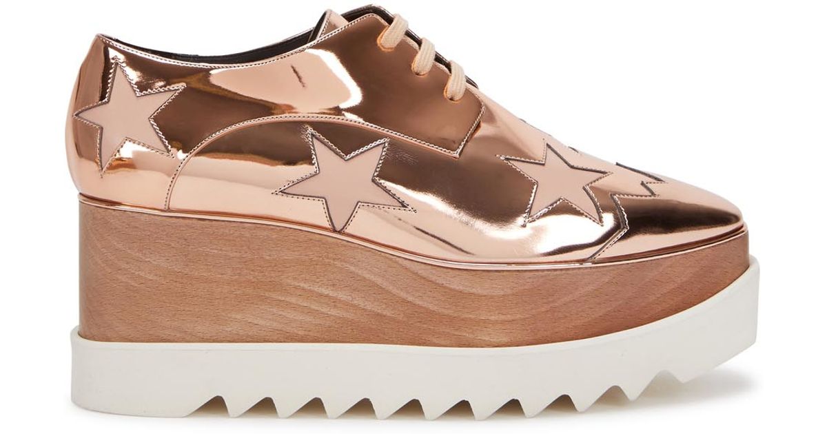 stella mccartney rose gold shoes