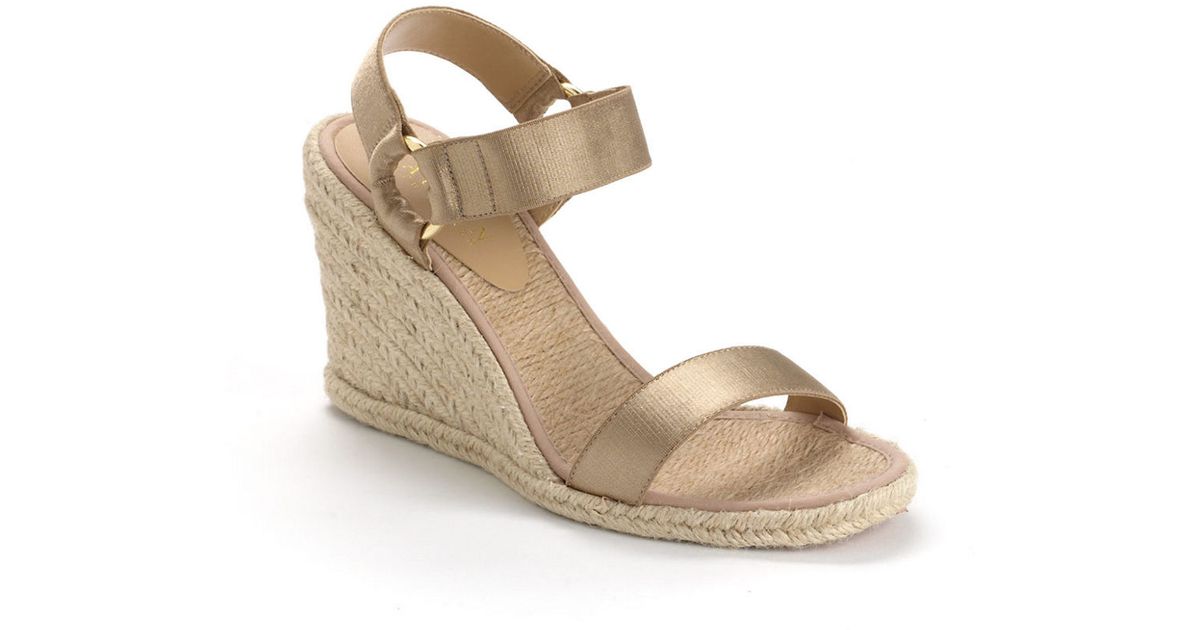 ralph lauren espadrille wedge sandals