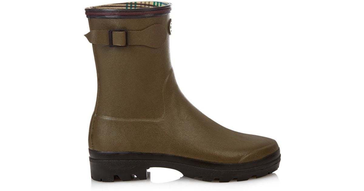Le Chameau Giverny Low Rubber Boots in Green Lyst Canada