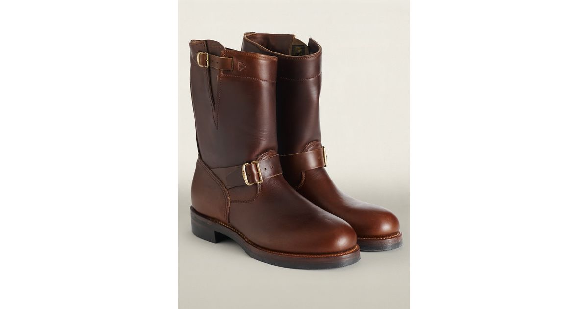 rrl murdock engineer boots