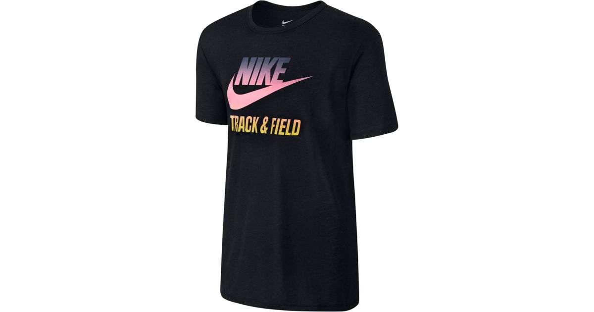 nike track and field t shirt