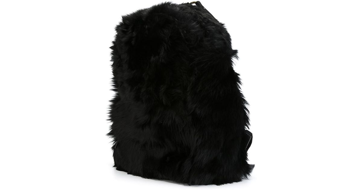fluffy bookbag