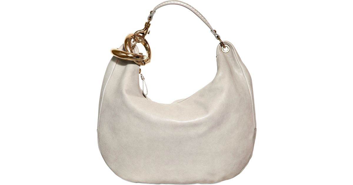 jimmy choo grey bag