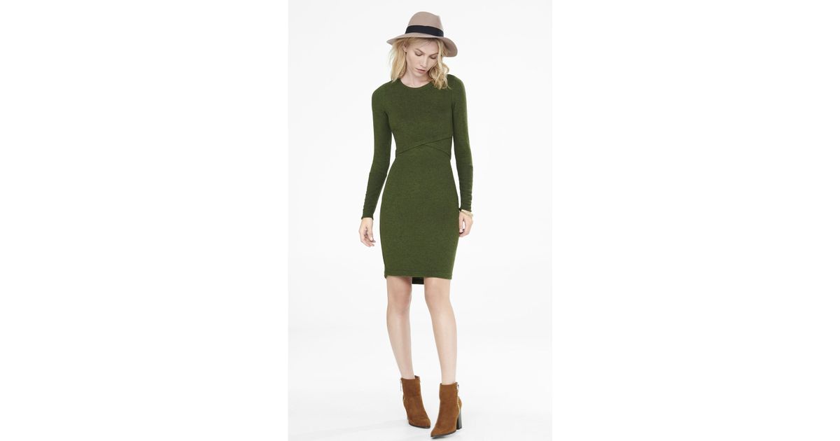 dark green t shirt dress