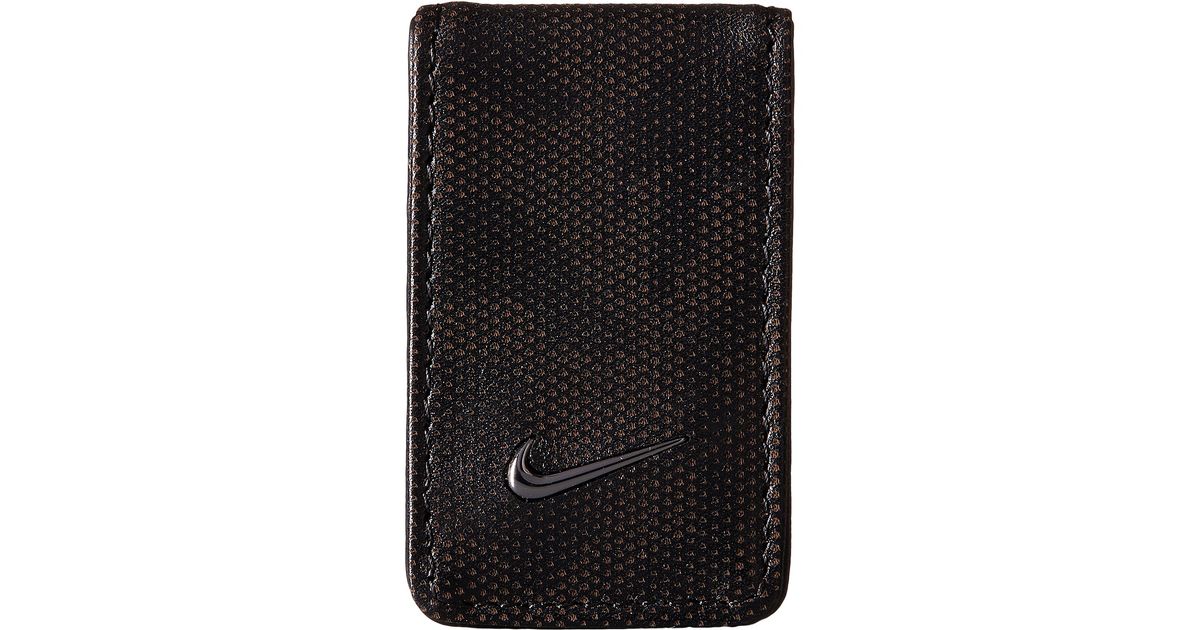 nike front pocket wallet with money clip